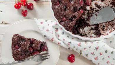 какаов черешов кейк