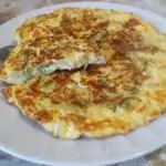 Мързелив огретен с тиквички