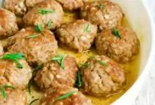 Печени кюфтета с кайма, жито и розмарин