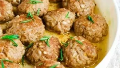 Печени кюфтета с кайма, жито и розмарин