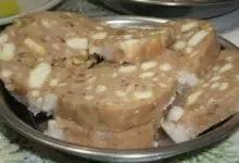 сладък салам със сусамов тахан