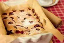 Черешова шарлота