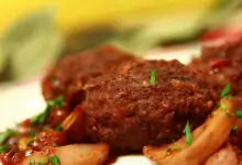 Телешки кюфтета по ловджийски