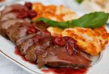 Телешко бон филе с мексикански сос