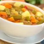 Чорба от зелен фасул и картофи