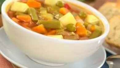 Чорба от зелен фасул и картофи