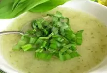 Чорба със зелен лук и джанки