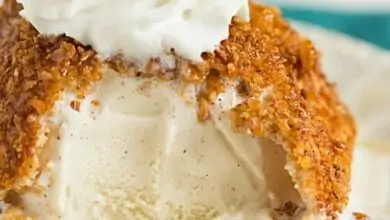 Домашен пържен сладолед