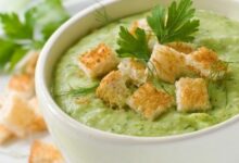 крем супа със зелен фасул