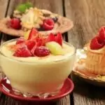 Малинов крем с шампанско