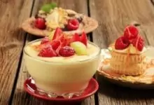 Малинов крем с шампанско