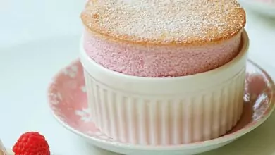 малиново суфле