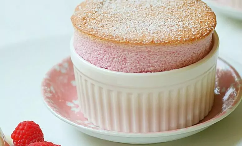 малиново суфле