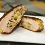 Пилешки шницели с кисело зеле