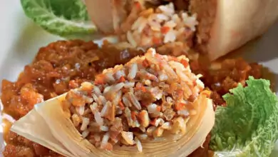 пълнена зелка с кайма