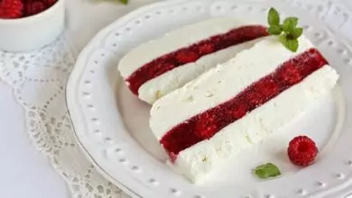 Семифредо с малини