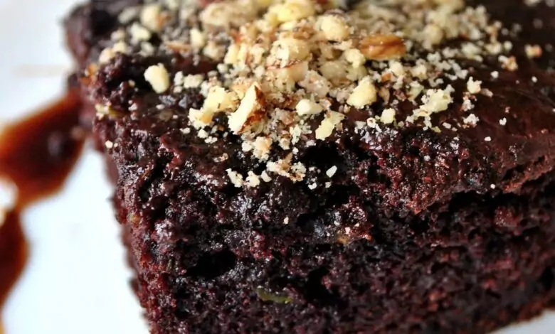 Шоколадов сладкиш с тиквички