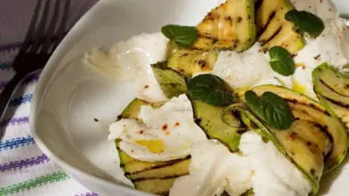 салата със сирене бурата