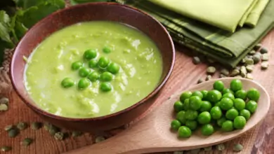 Супа от грах с чесън