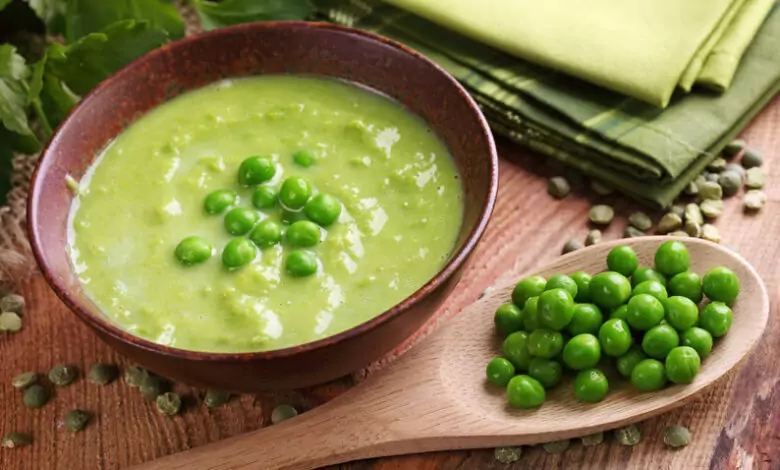 Супа от грах с чесън
