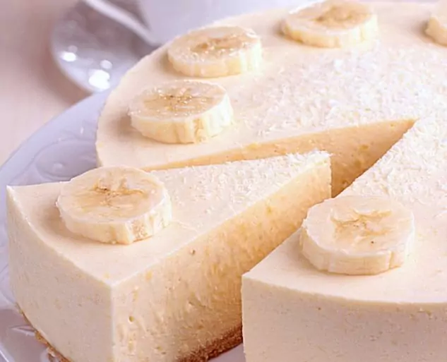 Бананов чийзкейк