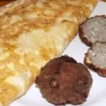 Кюфтета с омлет