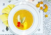 супа от жълти доматчета