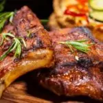 Свински ребра с диня