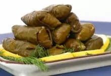 Сарми от лозови листа