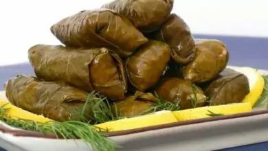 Сарми от лозови листа