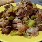 Свинско с праз лук