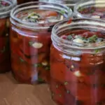 Мариновани печени белени чушки