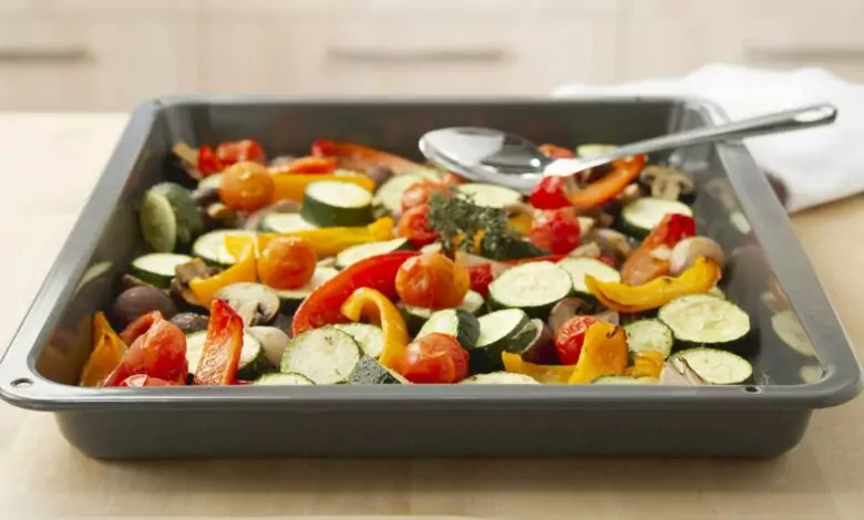 печени зеленчуци в марината