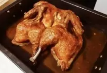 печено пиле с бира