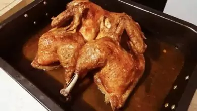 печено пиле с бира