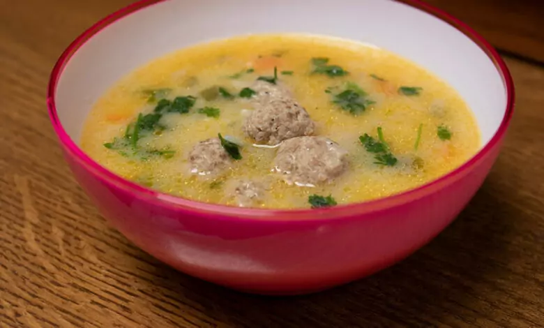 супа топчета с ориз