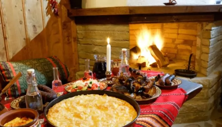 Трапезата на Стефановден Трапезата на Стефановден