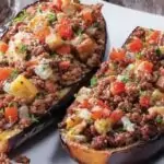 Патладжани пълнени с месо