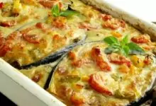 Печен патладжан с пармезан и моцарела