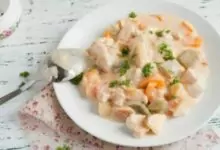 петел с каша