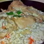 Петел с ориз