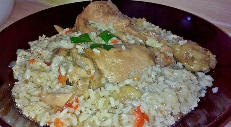 петел с ориз