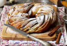 Козуначен венец с шоколад