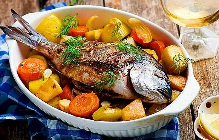 печена риба