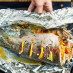 Риба с подправки във фолио