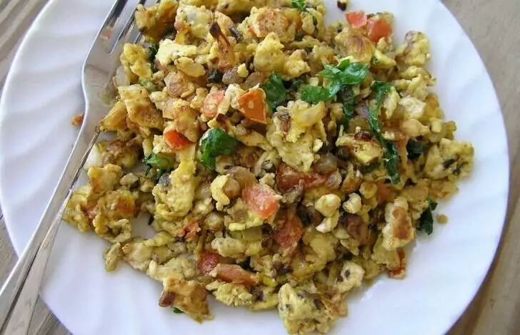 саздърма с яйца