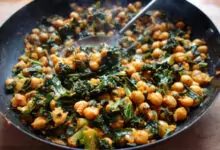 спанак с нахут