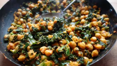 спанак с нахут