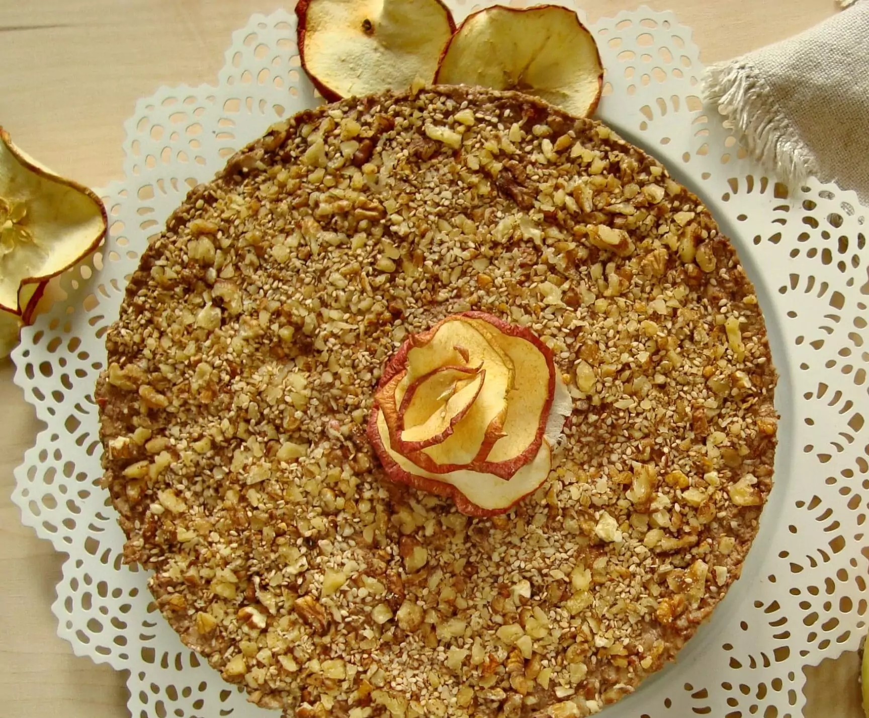 Житен десерт с мед