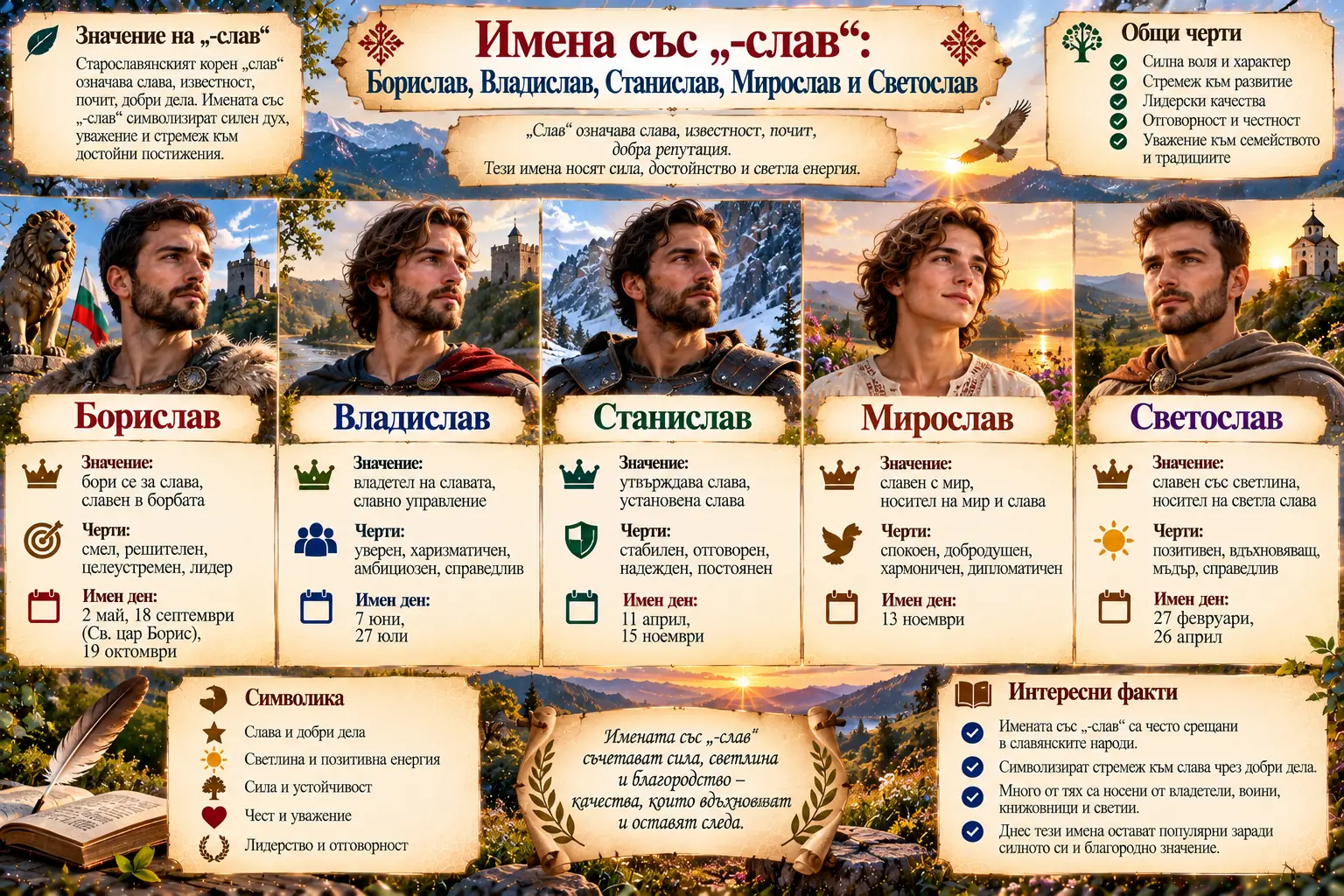 Имена със „-слав“